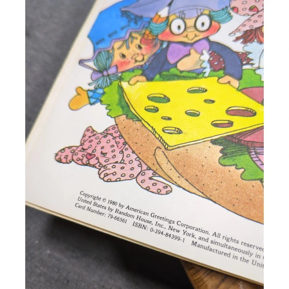 Strawberry Shortcakes Cooking Fun Vintage 1980 Cookbook Random House 1st edition
